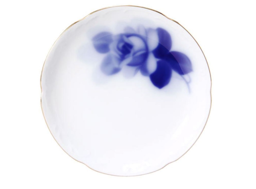 Blue Rose small plate Okura Art China | Products | ALEXCIOUS