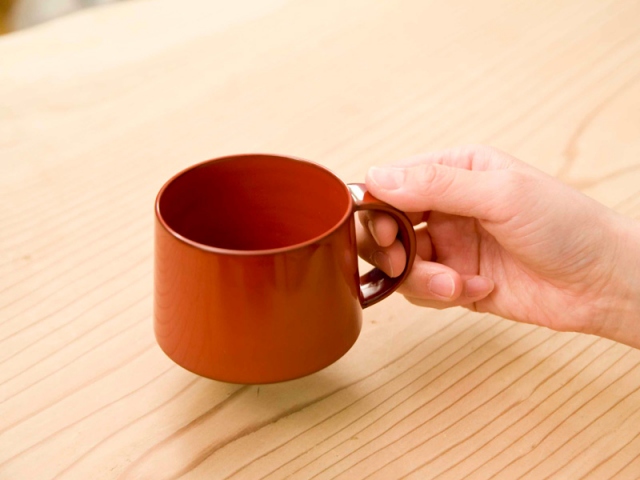 Wood & Urushi Coffee Cup (L) | Products | ALEXCIOUS